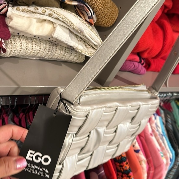 Ego gray shoulder bag - Picture 2 of 3